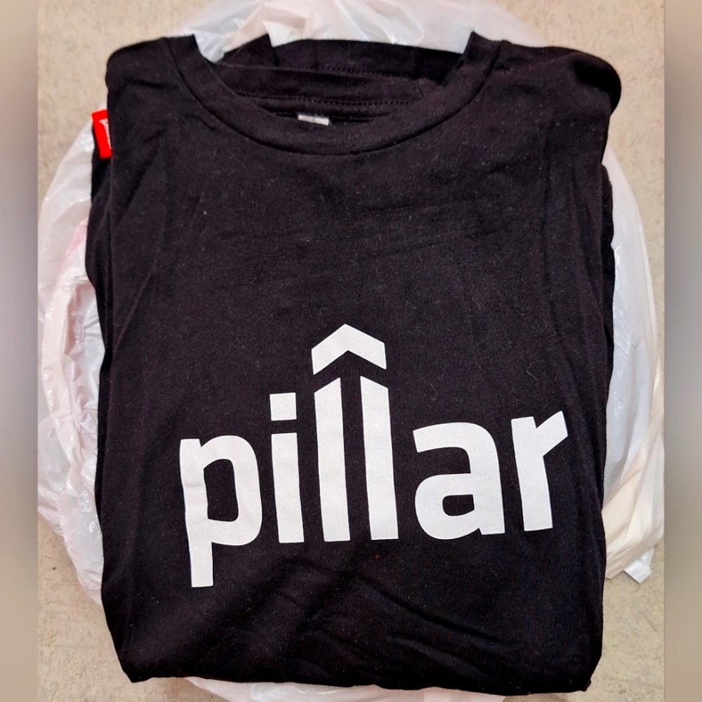 NEXT LEVEL APPAREL | "PILLAR" Black Cotton Tee